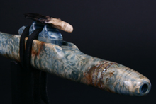 Boxelder Burl Native American Flute, Minor, Mid A-4, #E24B